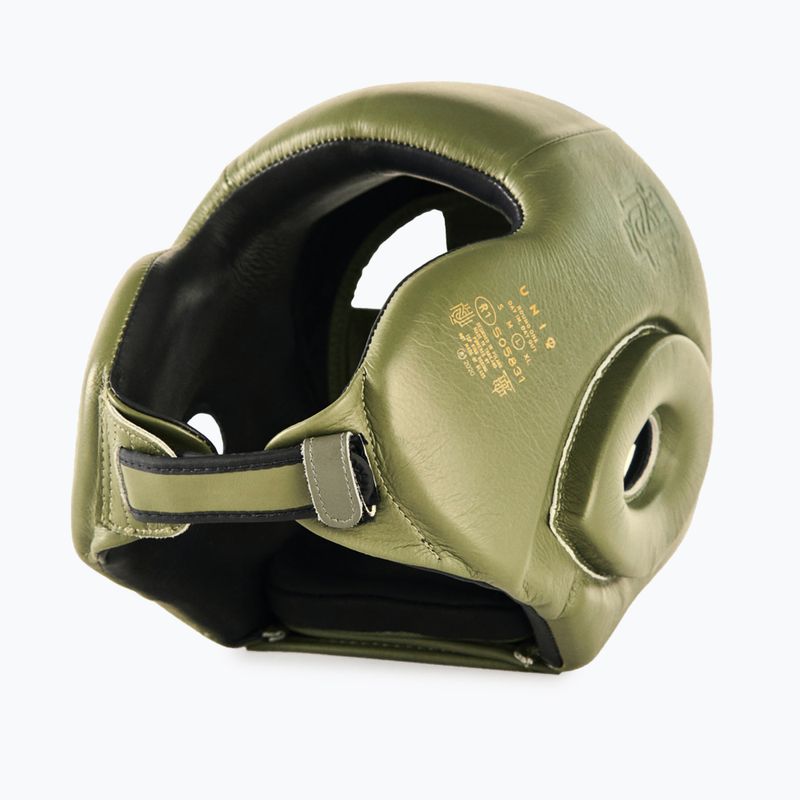 Casco da boxe UNIQ Competition classic khaki 4
