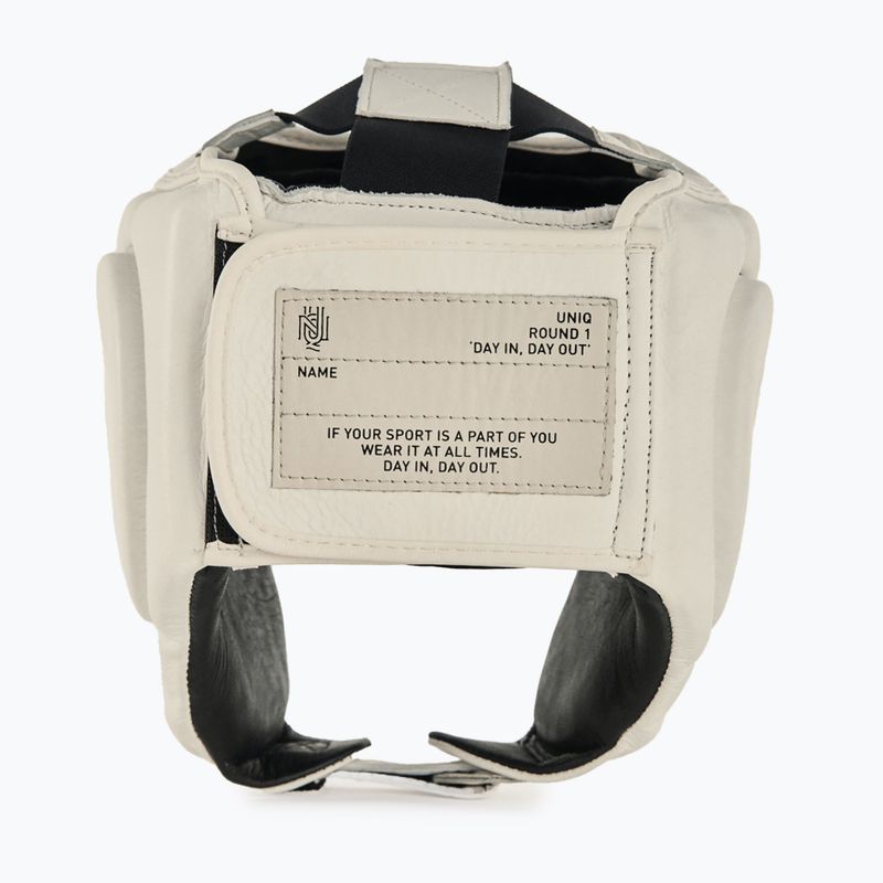 Casco da boxe UNIQ Competition tecnico bianco 3