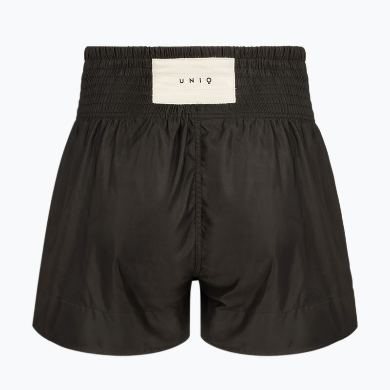 Pantaloncini tecnici da allenamento UNIQ Fight, nero 2