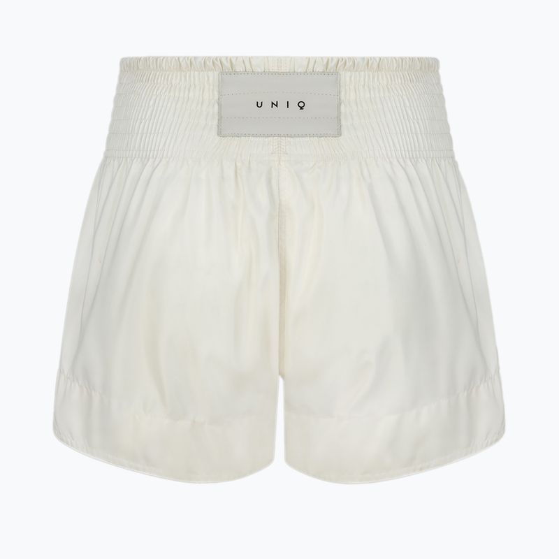 Pantaloncini tecnici da allenamento UNIQ Fight, bianchi 2