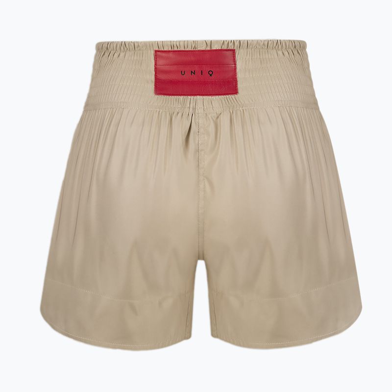 Pantaloncini da allenamento UNIQ Fight classic beige 2