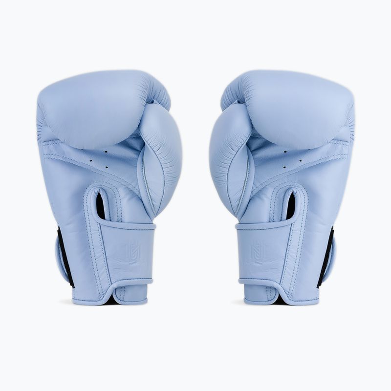 Guanti da boxe UNIQ Velcro azzurro 2