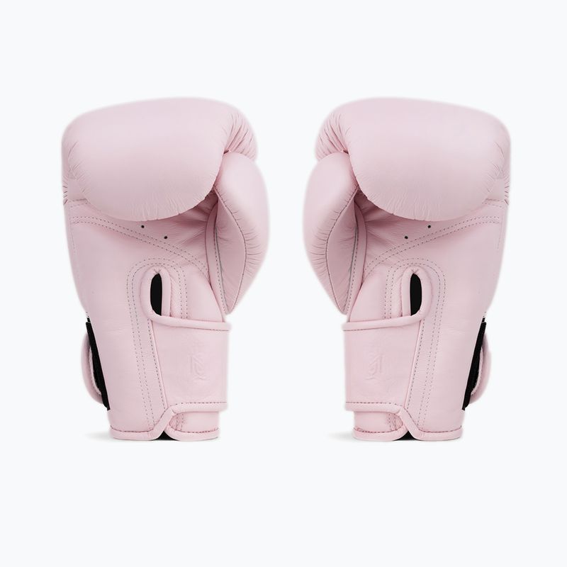 Guanti da boxe UNIQ Velcro rosa chiaro 2