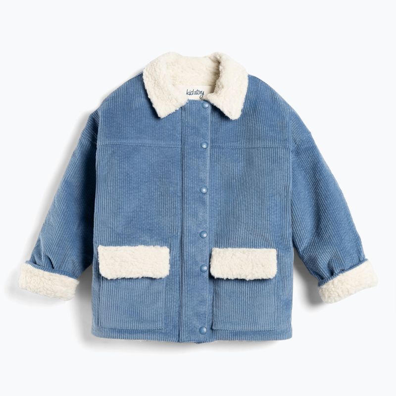 KID STORY giacca per bambini Teddy air blue cookie 3