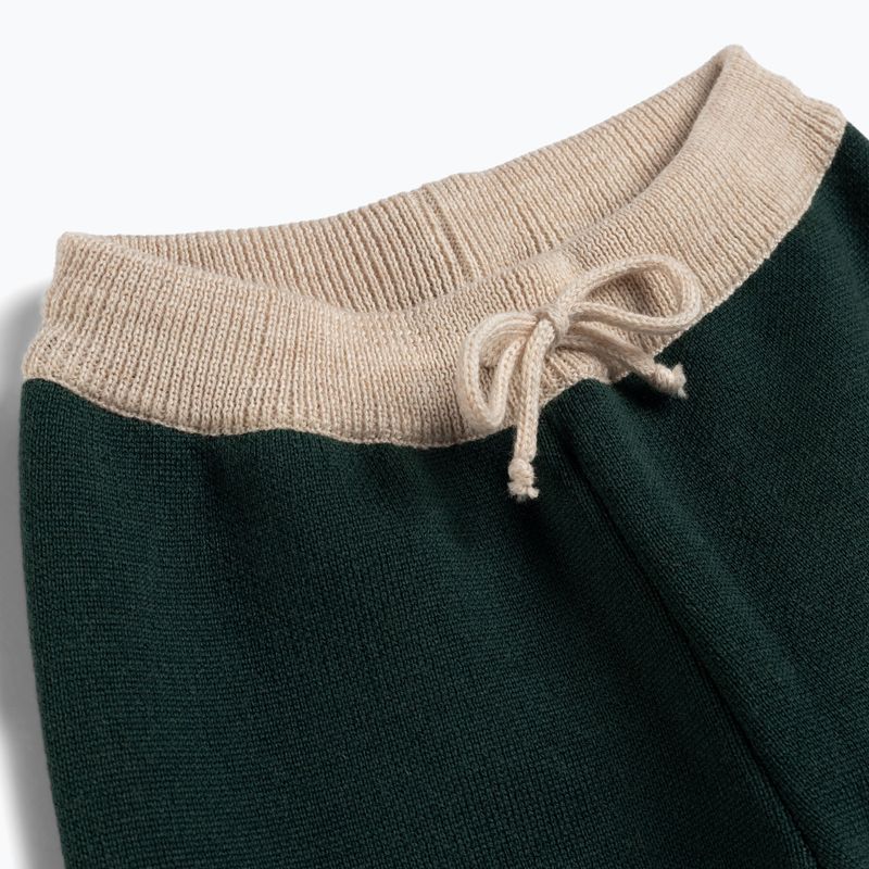 KID STORY pantaloni da bambino Merino verde scacchiera 3