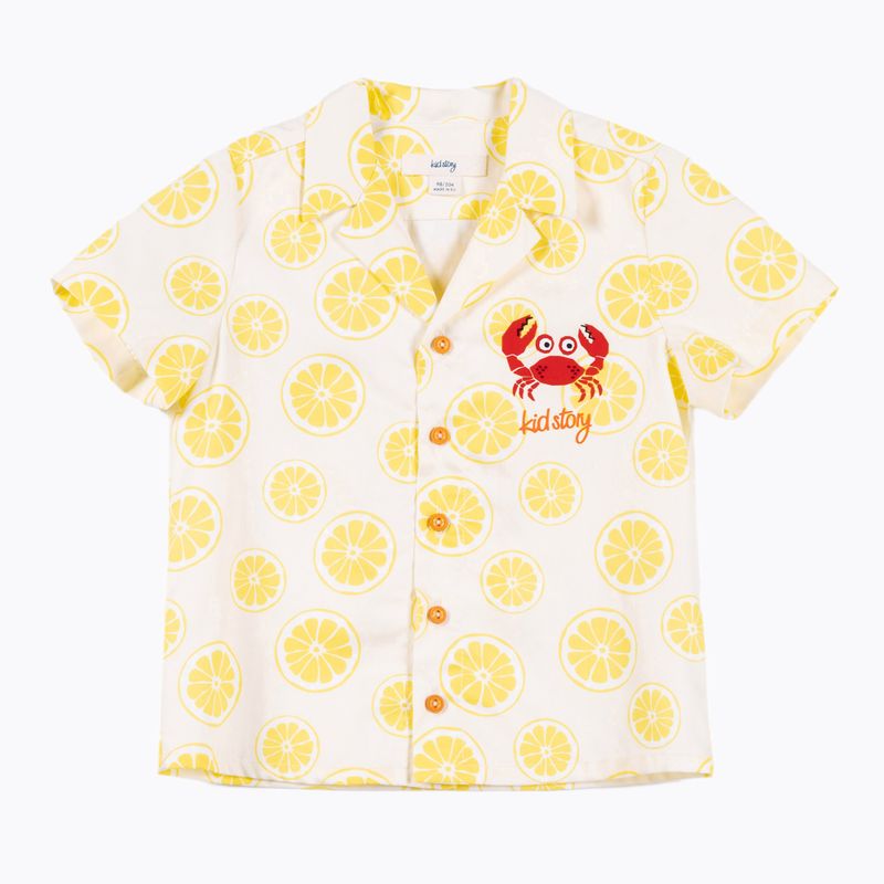 Set KID STORY per bambini Camicia e pantaloncini lime paradise 5