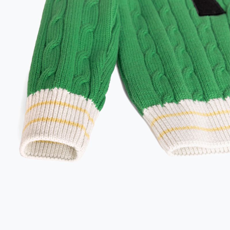 KID STORY maglione per bambini Cotone organico pellicano verde 3