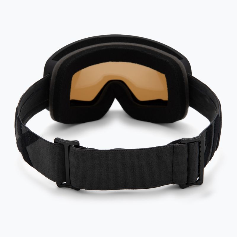 Maschera da sci IMX Snow black matt/black/clear/brown 3