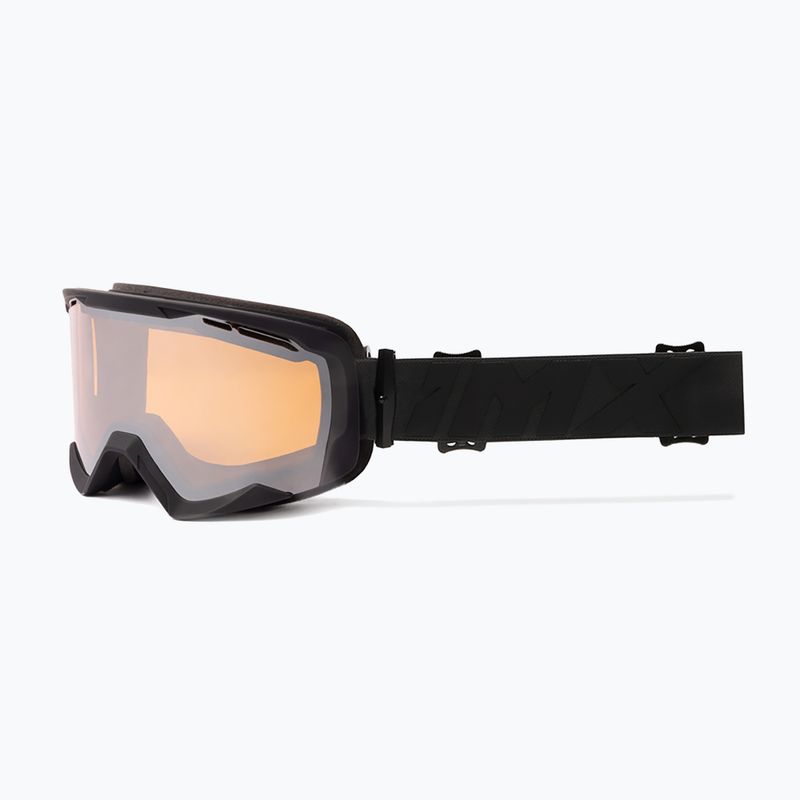 Maschera da sci IMX Snow black matt/black/clear/brown 5