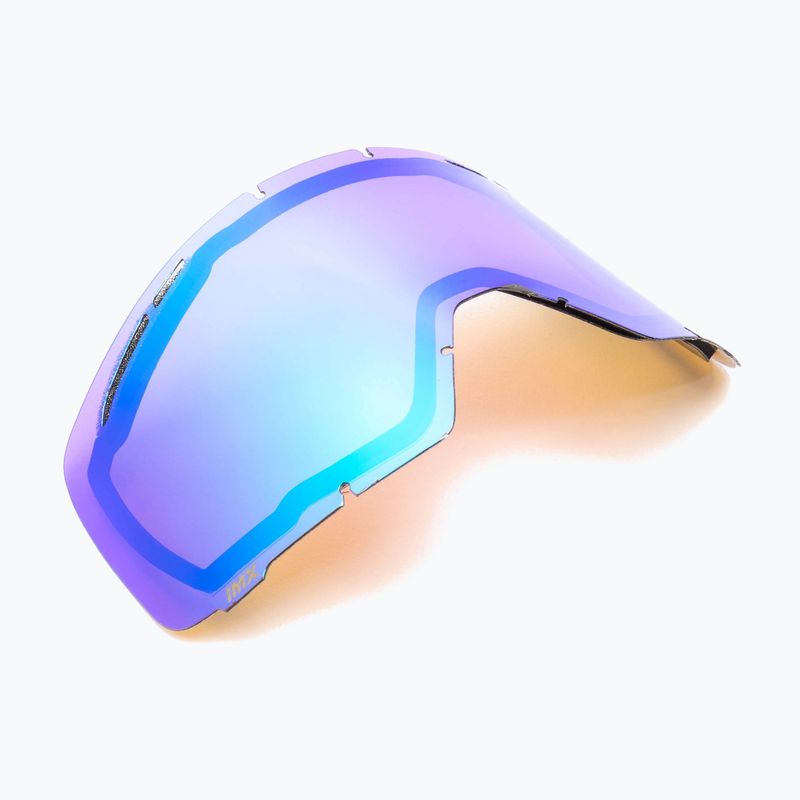 Maschera da sci IMX Snow black matt/black/green iridium/brown 14