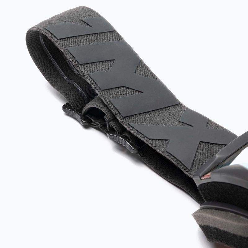 Maschera da sci IMX Snow black matt/black/green iridium/brown 15