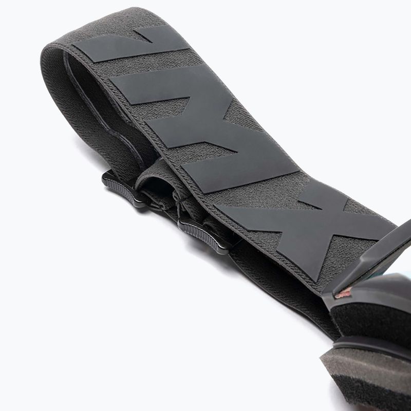 Maschera da sci IMX Snow black matt/black/gold iridium/ brown 14