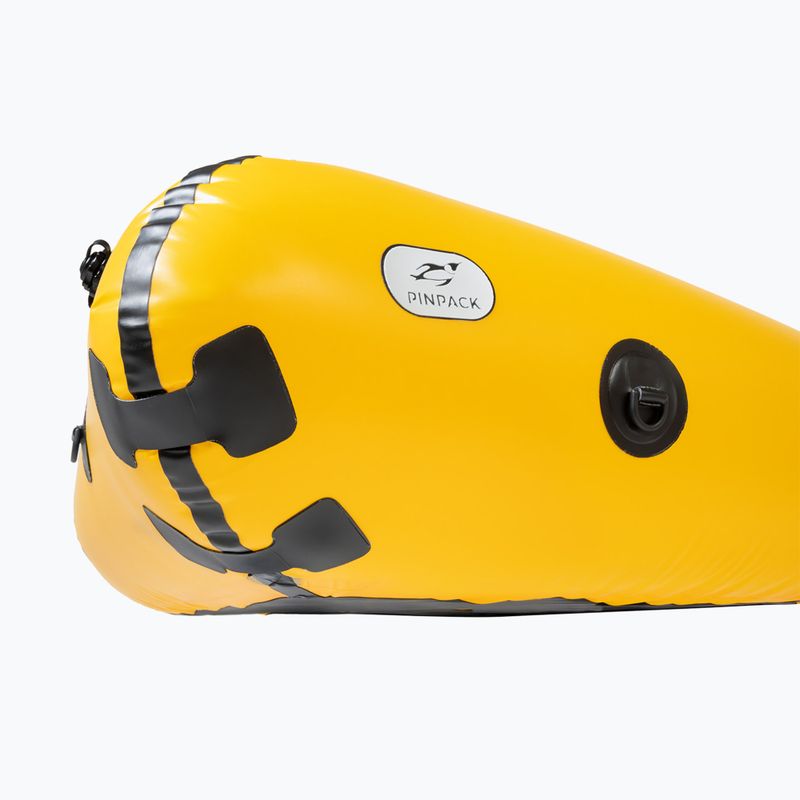 Pontone aperto Pinpack Packraft Opty giallo 4