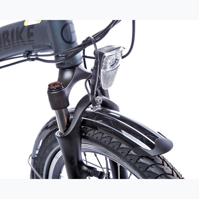 JOBOBIKE Sam 36V 13Ah 468Wh bici elettrica grigio 9