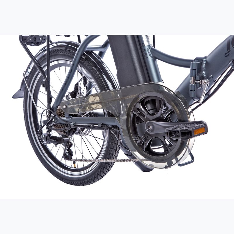 JOBOBIKE Sam 36V 13Ah 468Wh bici elettrica grigio 12