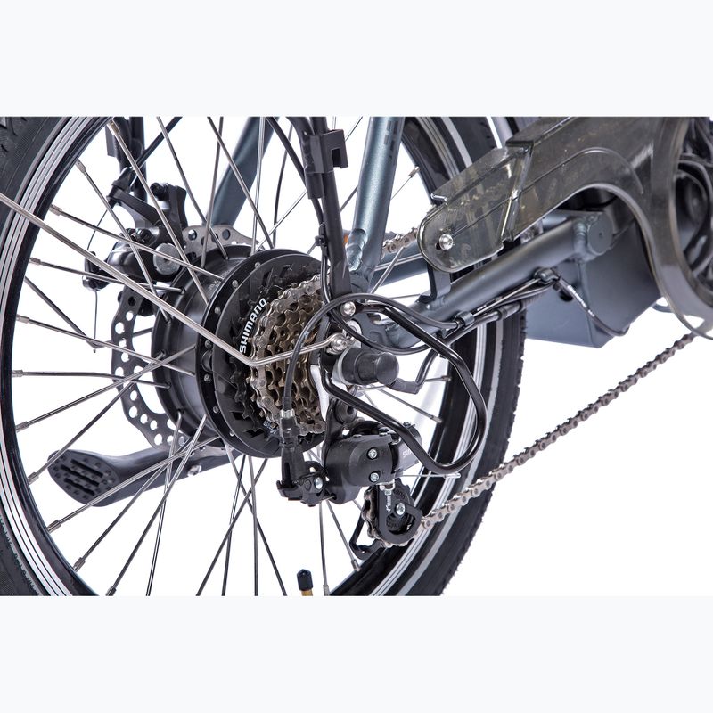 JOBOBIKE Sam 36V 13Ah 468Wh bici elettrica grigio 15