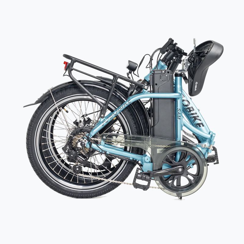 JOBOBIKE Sam 36V 13Ah 468Wh bicicletta elettrica blu 3