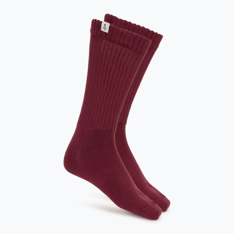Calzini da donna JOYINME Ground Yourself burgundy