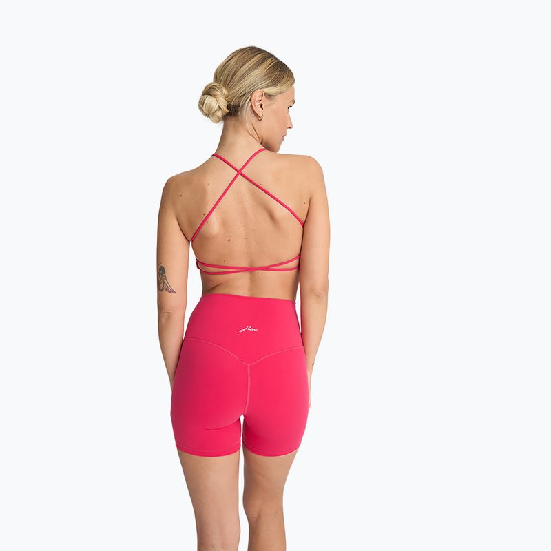 Pantaloncini da donna JOYINME Movement rosso lampone 3