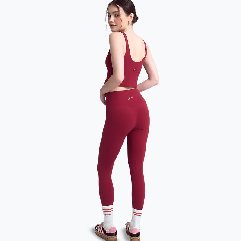 Leggings da yoga da donna JoyInMe Oneness Ease 7/8 red wine 3