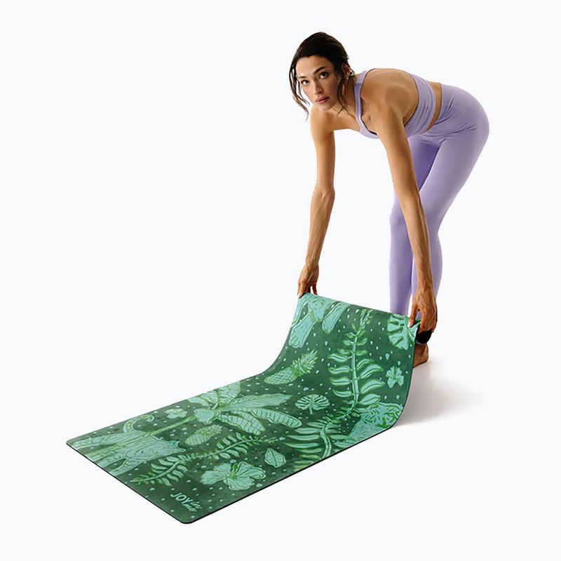 Tappetino yoga JOYINME Flow Coated jungle green 4