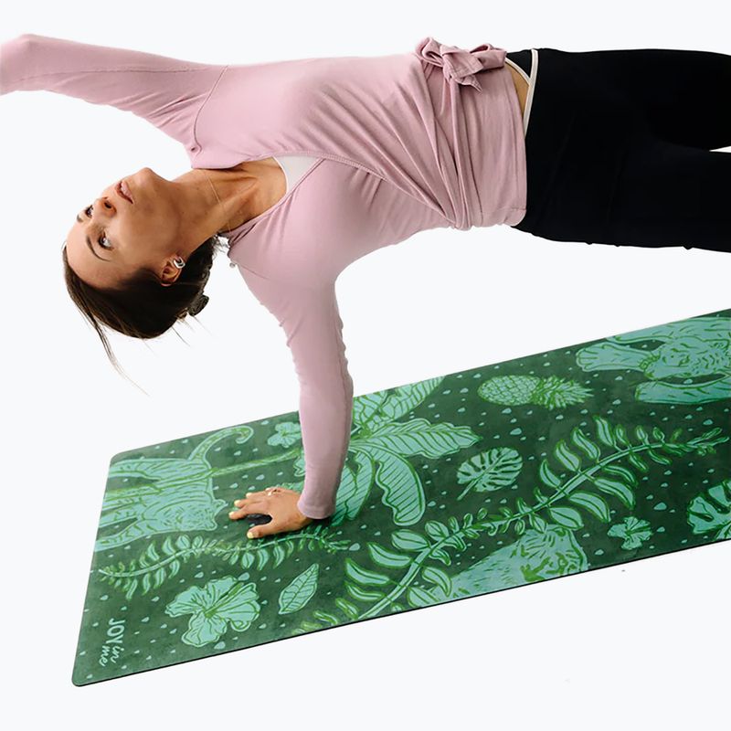 Tappetino yoga JOYINME Flow Coated jungle green 7