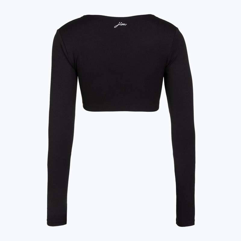 Top da yoga da donna JoyInMe Core Crop Top black 2