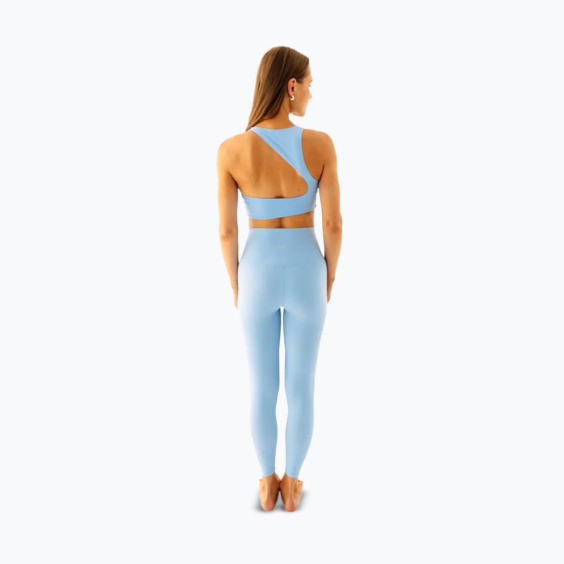 Leggings da yoga da donna JoyInMe Oneness Yoga 7/8 blue chia 3