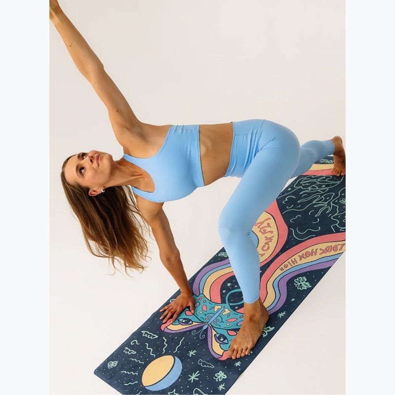 Leggings da yoga da donna JoyInMe Oneness Yoga 7/8 blue chia 7