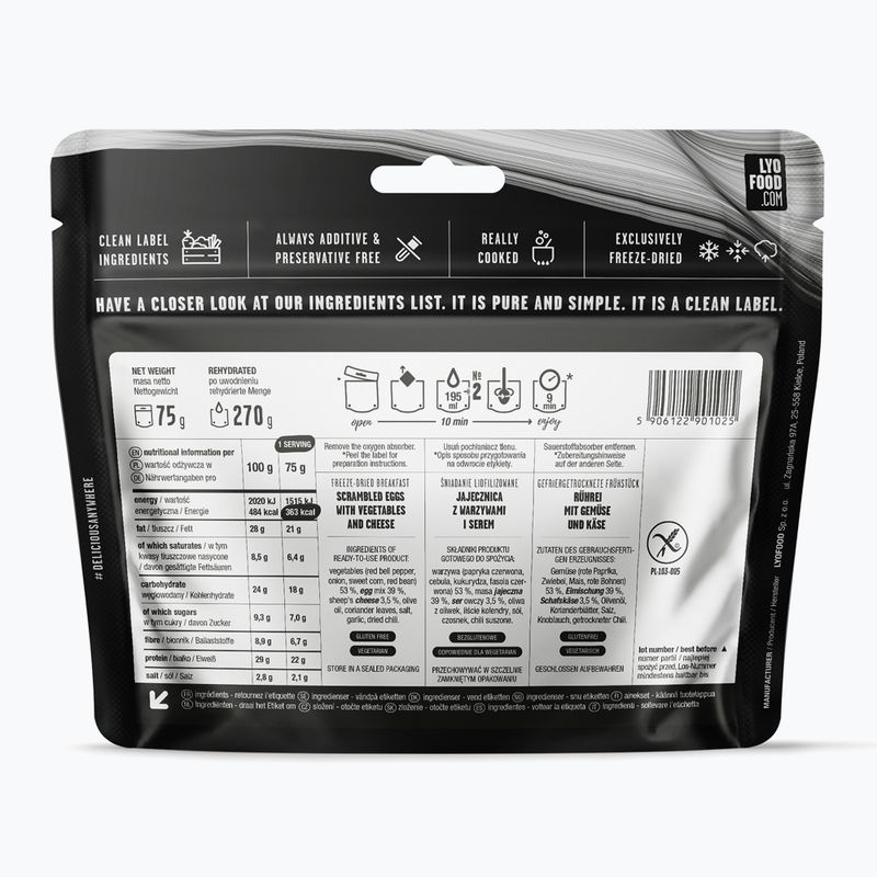 Alimenti liofilizzati LYOFOOD Lampone-cocco Jaglanka 300 g 2