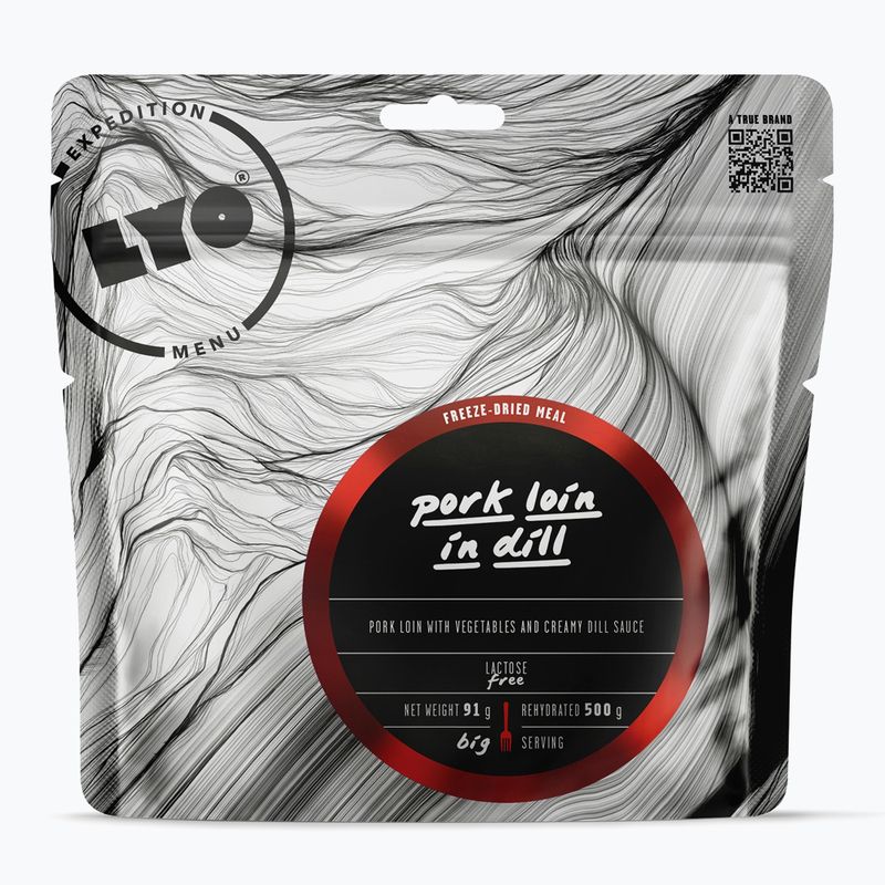 Alimenti liofilizzati LYOFOOD Lombo di maiale all'aneto 370 g 4