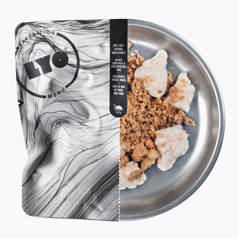 Cibo liofilizzato LYOFOOD Crumble di mele 140 g 3