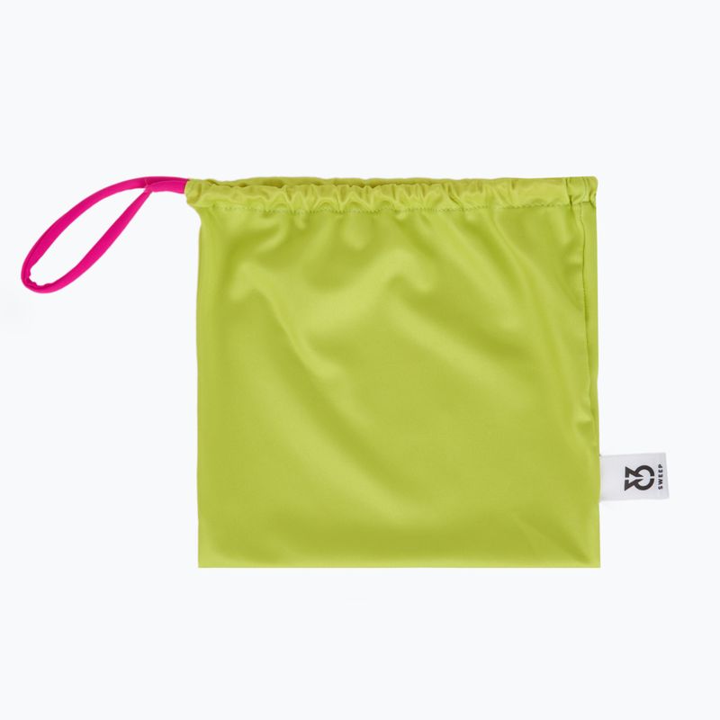 SWEEP Aqua Kraken, boxer da bagno da uomo rosa/giallo 4