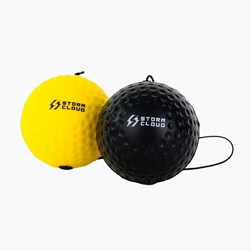 Palline per riflessi StormCloud Reflex Ball Duo yellow/black 2