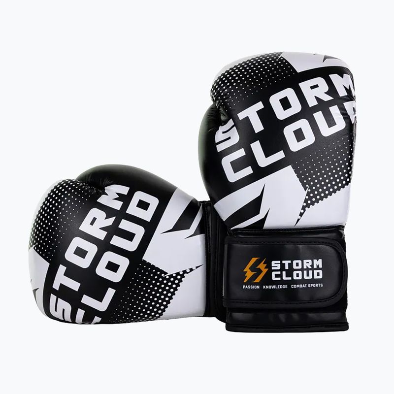 Guantoni da boxe StormCloud Bolt 3.0 black/white 3