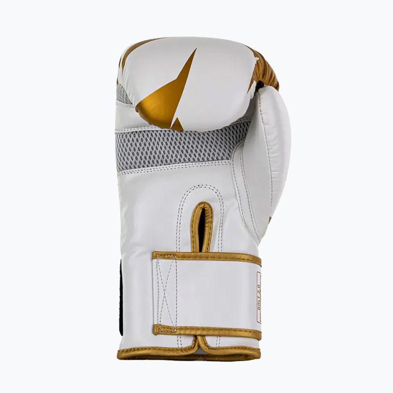 Guantoni da boxe StormCloud Bolt 3.0 white/gold 5