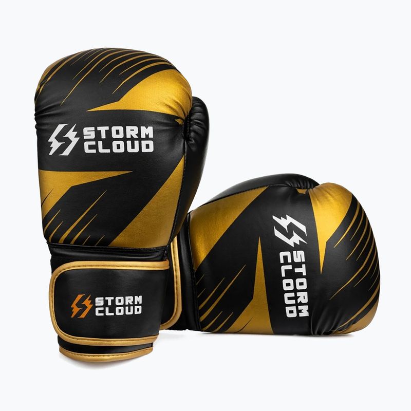 Guantoni da boxe StormCloud Lynx 2.0 black/gold 3