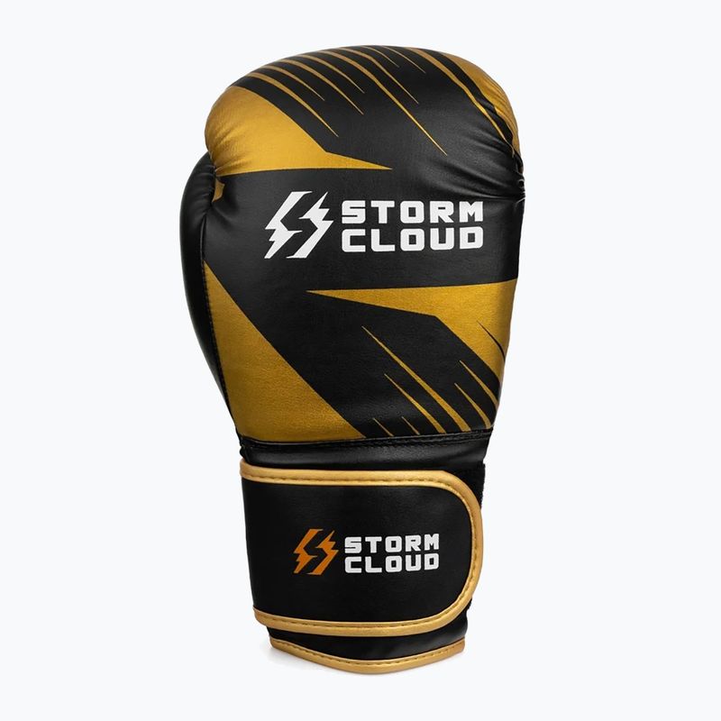 Guantoni da boxe StormCloud Lynx 2.0 black/gold 4
