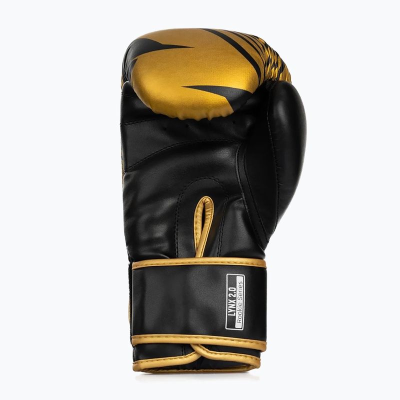 Guantoni da boxe StormCloud Lynx 2.0 black/gold 5