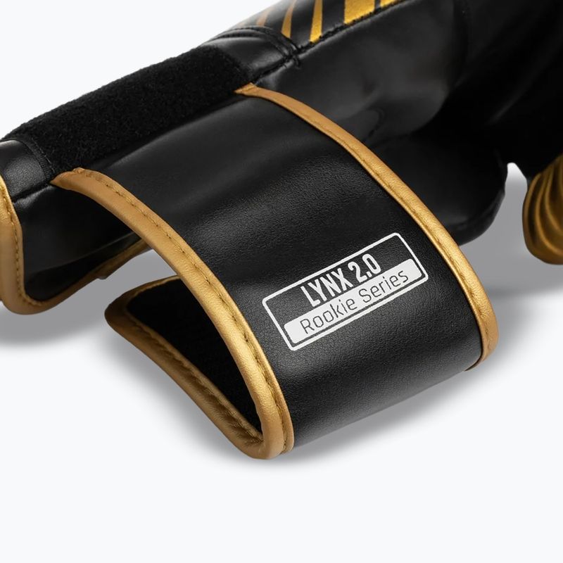 Guantoni da boxe StormCloud Lynx 2.0 black/gold 9