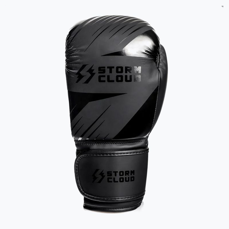 Guantoni da boxe StormCloud Lynx 2.0 black/black 4