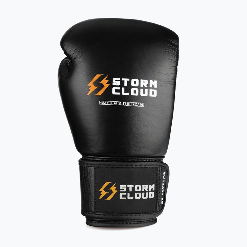 Guantoni da boxe StormCloud Muay Thai Blizzard 2.0 black/white 2