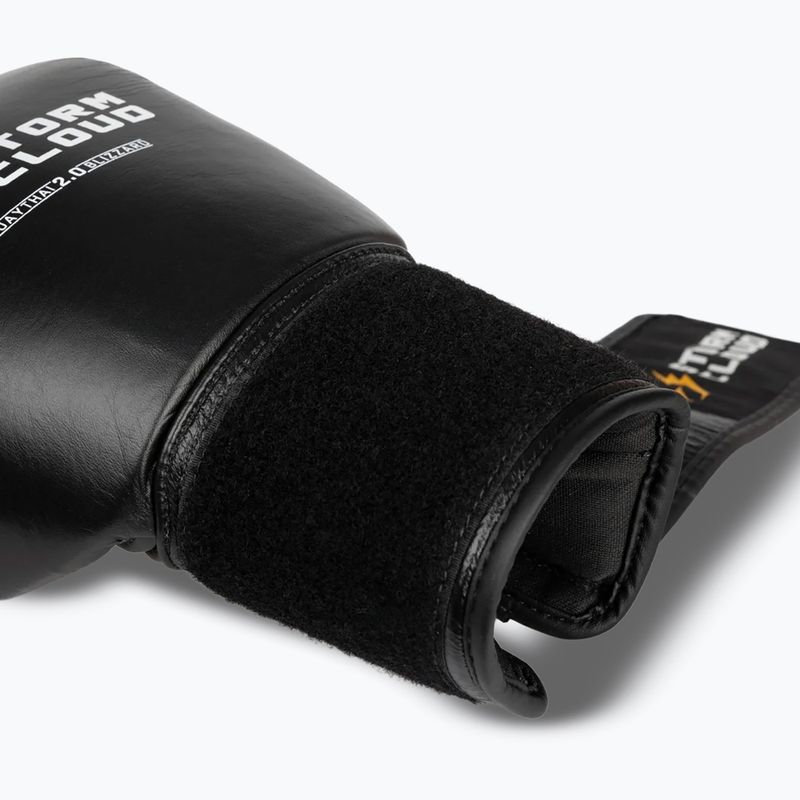 Guantoni da boxe StormCloud Muay Thai Blizzard 2.0 black/white 6