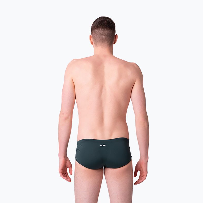 Boxer da bagno uomo CLap Slipy forest green 2
