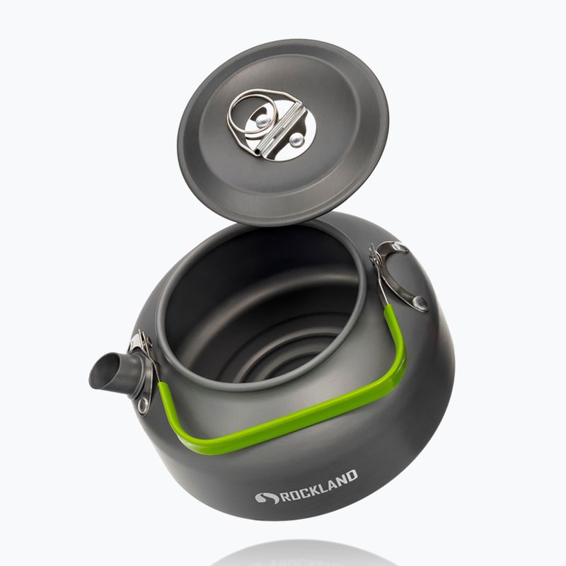Bollitore da viaggio Rockland 0,8 l grigio/verde 4