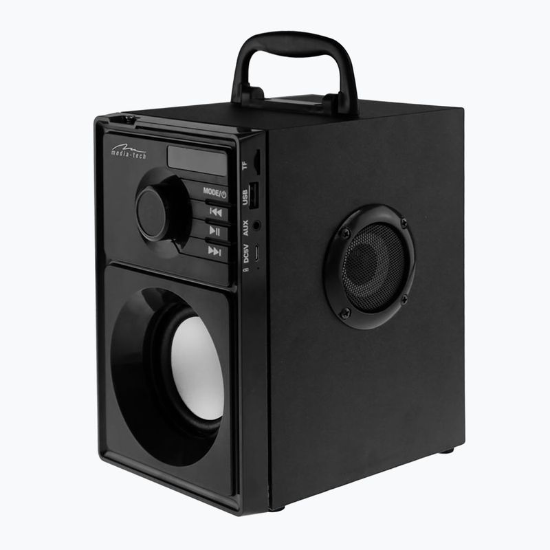 Altoparlante mobile Media-Tech Boombox Silver nero/argento 2