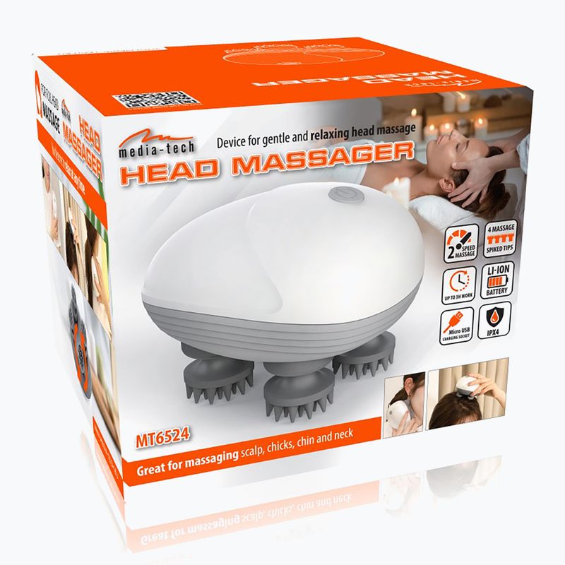 Massaggiatore Media-Tech MT6524 bianco/grigio 8