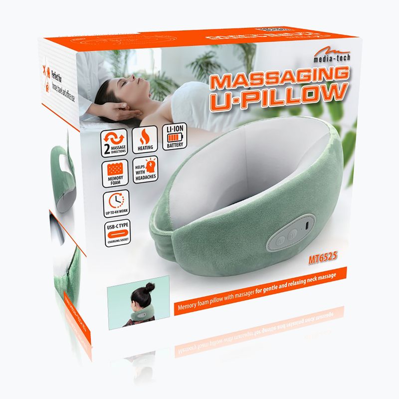 Massaggiatore Media-Tech MT6525 bianco/verde 11
