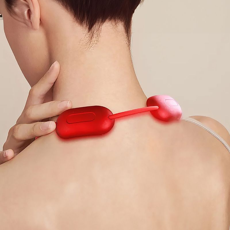 Media-Tech EMS Massaggiatore per il collo rosso 9