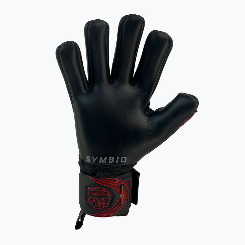 Guanti da portiere per bambini Football Masters Symbio NC rosso 2